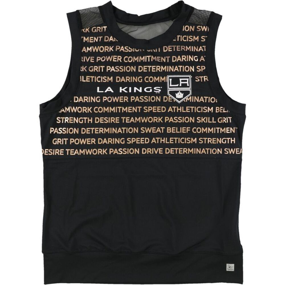 Touch Womens LA Kings Tank Top, Black, XL, DM